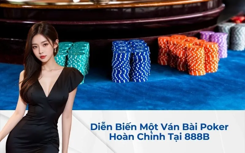 Diễn Biến Một Ván Bài Poker Hoàn Chỉnh Tại 888B