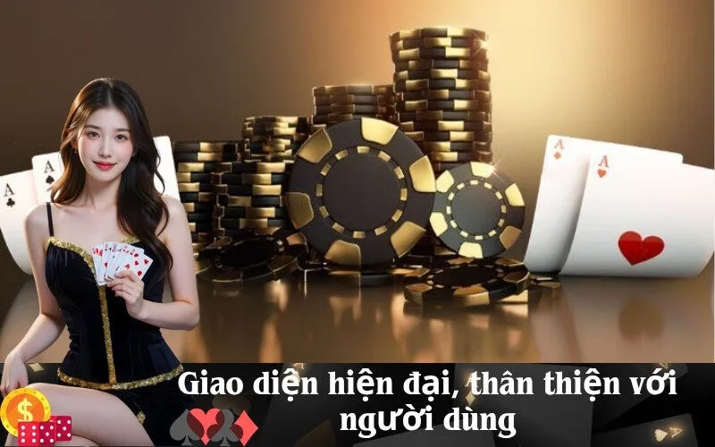Giao diện hiện đại, thân thiện với người dùng