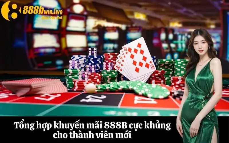 Tổng hợp khuyến mãi 888B cực khủng cho thành viên mới