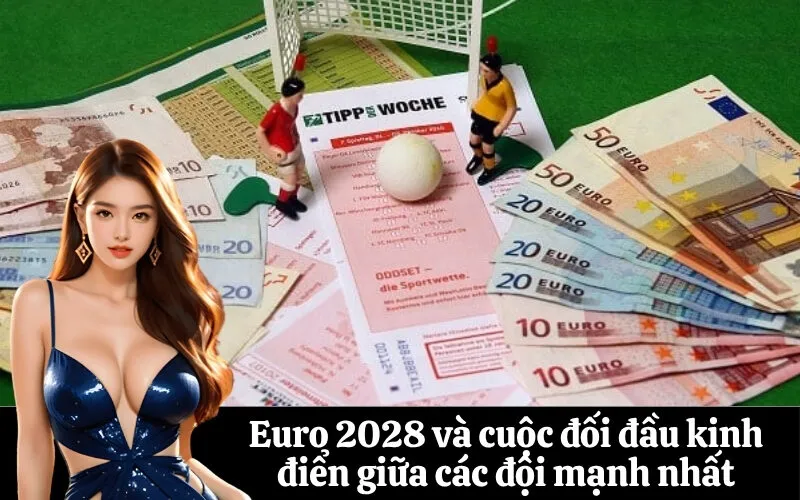 Euro 2028 và cuộc đối đầu kinh điển giữa các đội mạnh nhất