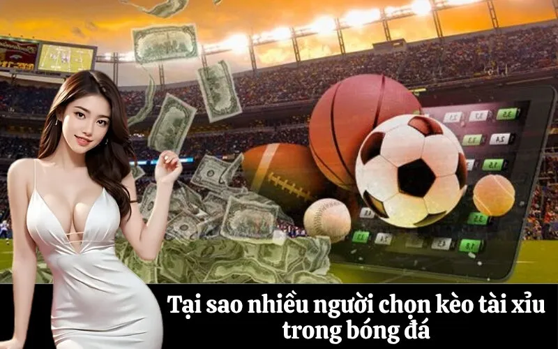 Tại sao nhiều người chọn kèo tài xỉu trong bóng đá