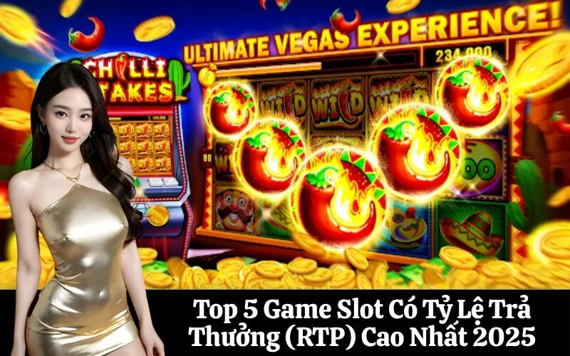 Top 5 Game Slot Có Tỷ Lệ Trả Thưởng (RTP) Cao Nhất 2025